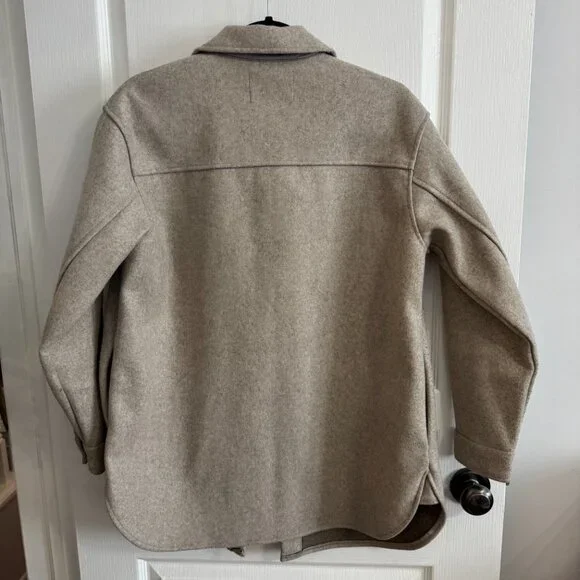 PIECES Shacket - Greige - Picture 4 of 4